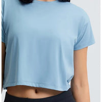 T-Shirt Sport Fitness Manches Courtes | Yogaova