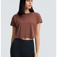 T-Shirt Sport Fitness Manches Courtes | Yogaova