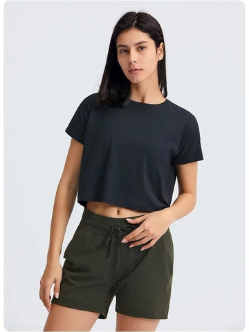 T-Shirt Sport Fitness Manches Courtes | Yogaova
