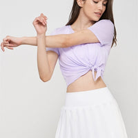 T-Shirt Sport Manches Courtes Col Rond | Yogaova