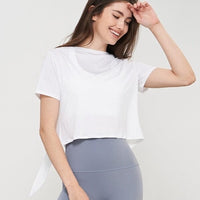 T-Shirt Sport Manches Courtes Col Rond | Yogaova