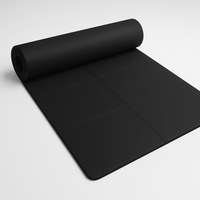 Tapis de yoga 4mm noir