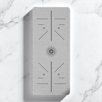 tapis de yoga antidérapant gris
