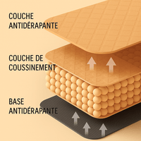tapis de yoga antidérapant vert
