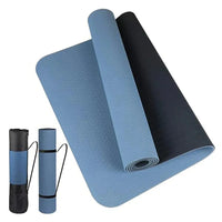 Tapis de yoga bleu Foncé
