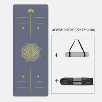 Tapis de Yoga Couleur Mandala 5mm
