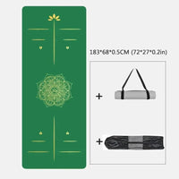 Tapis de Yoga Couleur Mandala 5mm