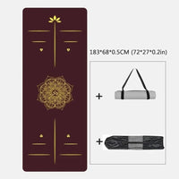 Tapis de Yoga Couleur Mandala 5mm