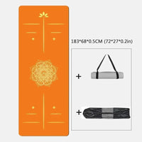 Tapis de Yoga Couleur Mandala 5mm