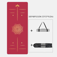 Tapis de Yoga Couleur Mandala 5mm