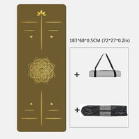 Tapis de Yoga Couleur Mandala 5mm