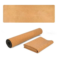 Tapis de Yoga en Liège Naturel Neutre 6mm