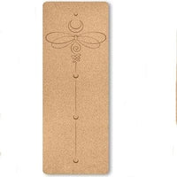 Tapis de Yoga en Liège Naturel Personnalisable 5mm