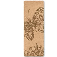 Tapis de Yoga en Liège Naturel Personnalisable 5mm