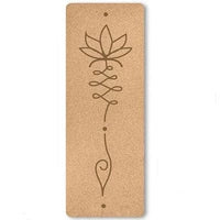 Tapis de Yoga en Liège Naturel Personnalisable 5mm