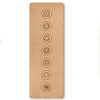 Tapis de Yoga en Liège Naturel Personnalisable 5mm
