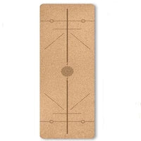 Tapis de Yoga en Liège Naturel Personnalisable 5mm
