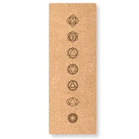 Tapis de Yoga en Liège Naturel Personnalisable 5mm