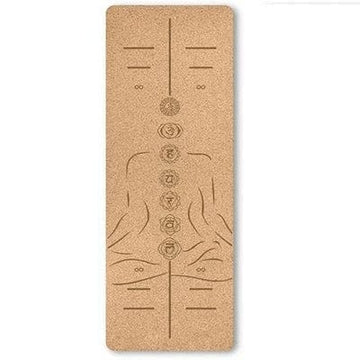 Tapis de Yoga en Liège Naturel Personnalisable 5mm