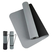 Tapis de yoga gris