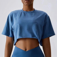 Tee-shirt Yoga Femme Court