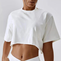 Tee-shirt Yoga Femme Court
