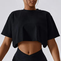 Tee-shirt Yoga Femme Court