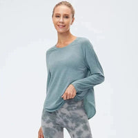 Tee-shirt Yoga Femme Manches Longues