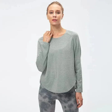 Tee-shirt Yoga Femme Manches Longues