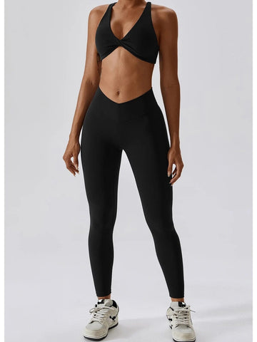 Tenue Sport Legging et Soutien-Gorge Push Up | Yogaova
