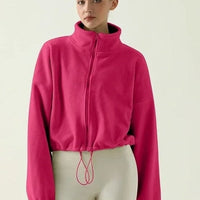 Veste de Sport Polaire Zippée | Yogaova