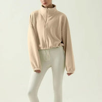 Veste de Sport Polaire Zippée | Yogaova