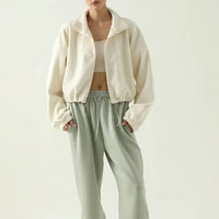 Veste de Sport Polaire Zippée | Yogaova