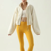 Veste de Sport Polaire Zippée | Yogaova