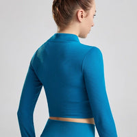 Veste Sport Côtelée - Kylia | Yogaova