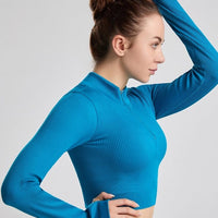 Veste Sport Côtelée - Kylia | Yogaova