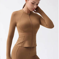 Veste Sport Manches Longues Moulante | Yogaova