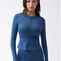 Veste Sport Manches Longues Moulante | Yogaova