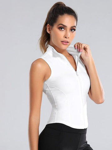 Veste Sport Sans Manche | Yogaova