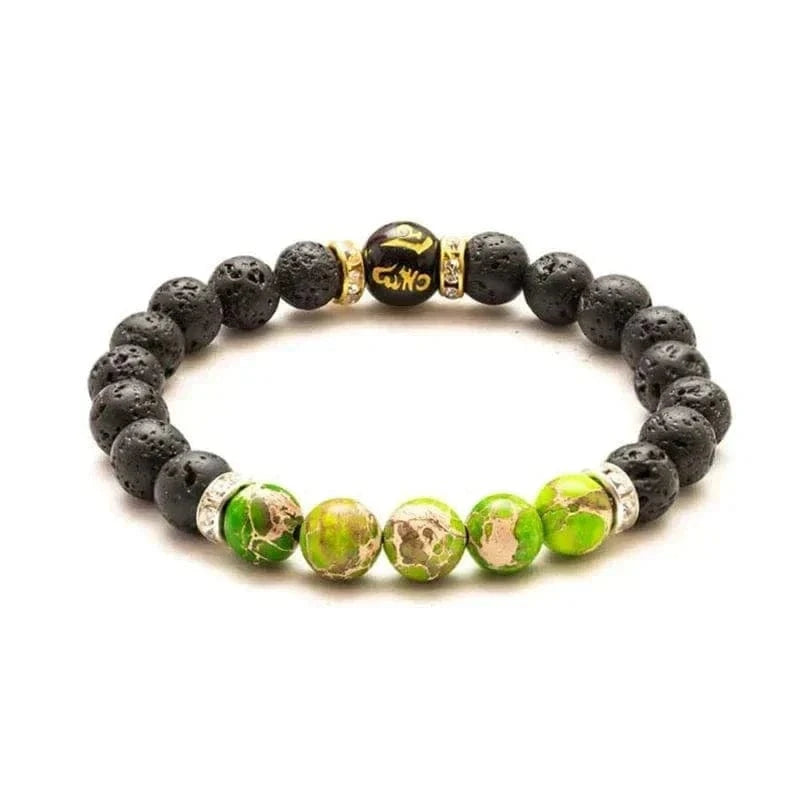 Bracelet 7 Chakras Symboles Zen