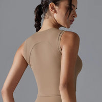 Brassière de Sport à Lacets - Noir | Yogaova