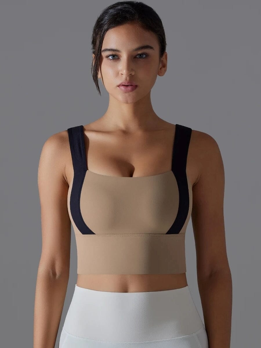 Brassière de sport - Modèle Luxe Bicolore | Yogaova