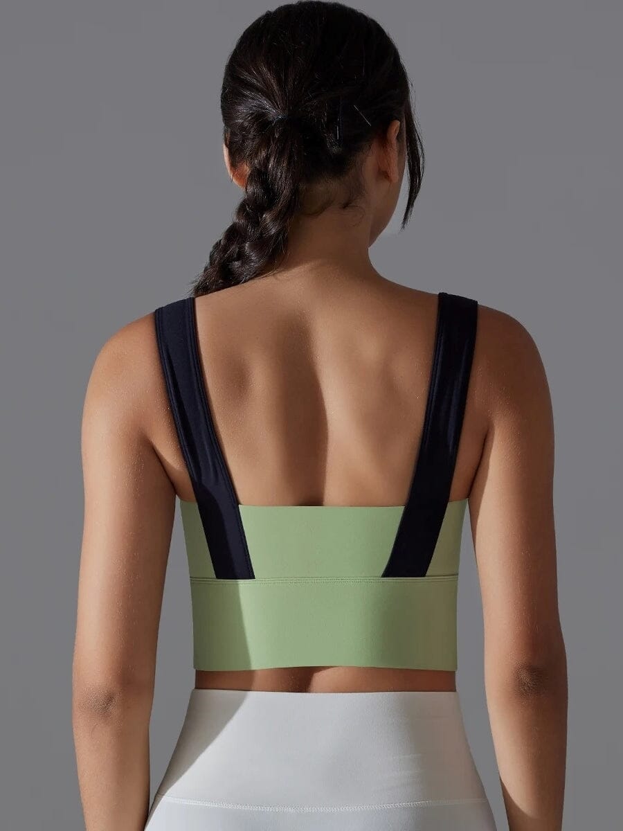 Brassière de sport - Modèle Luxe Bicolore | Yogaova