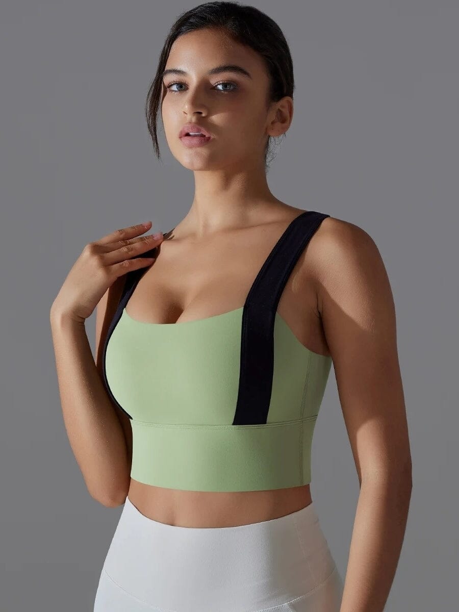 Brassière de sport - Modèle Luxe Bicolore | Yogaova