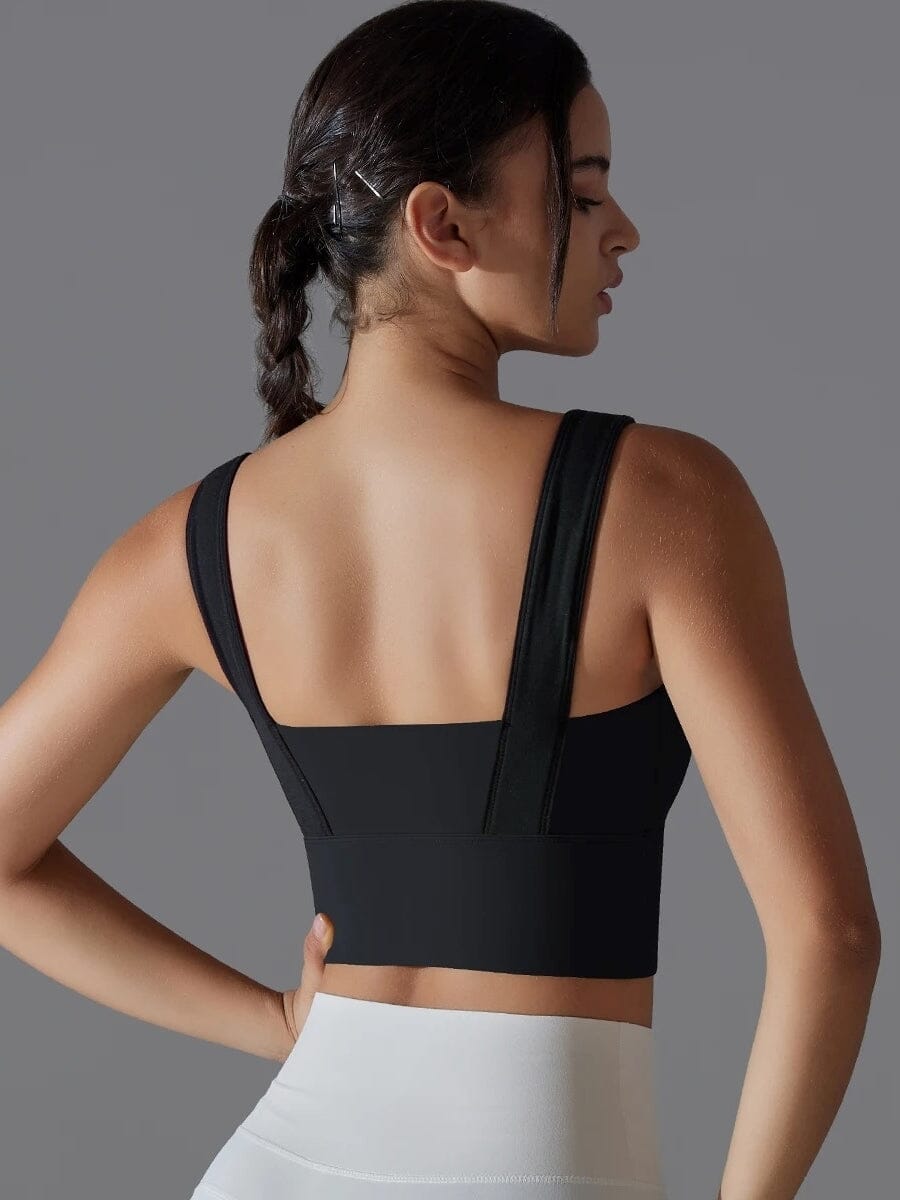 Brassière de sport - Modèle Luxe Bicolore | Yogaova