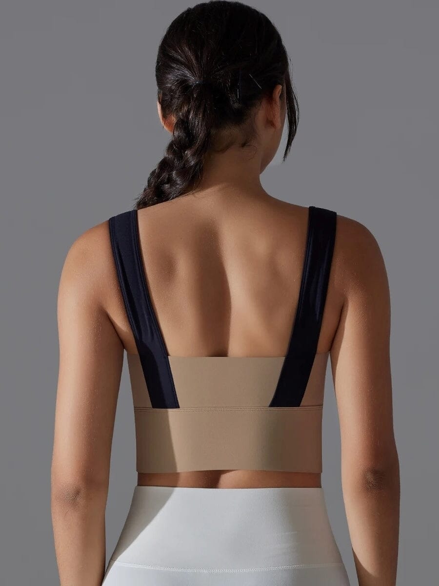 Brassière de sport - Modèle Luxe Bicolore | Yogaova
