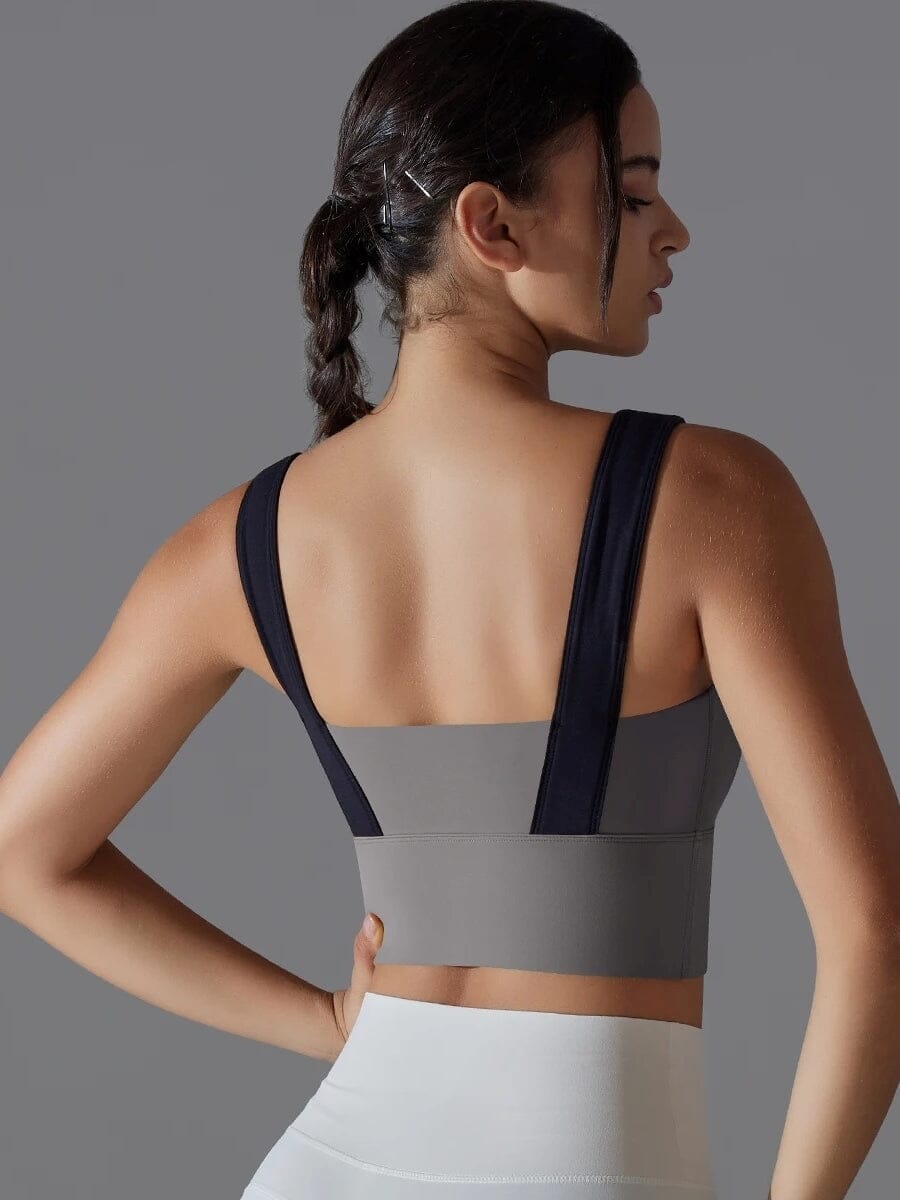 Brassière de sport - Modèle Luxe Bicolore | Yogaova