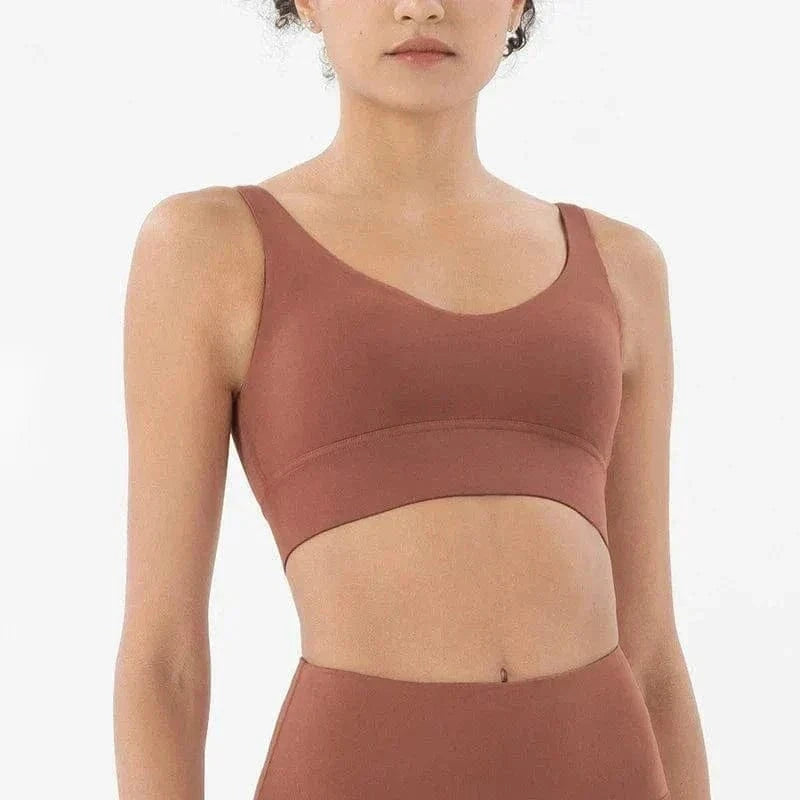 Brassière de Yoga Coupe Ajustée