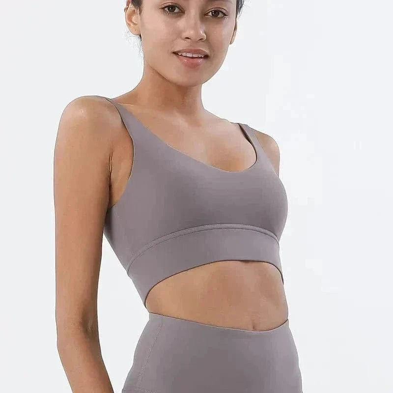 Brassière de Yoga Coupe Ajustée
