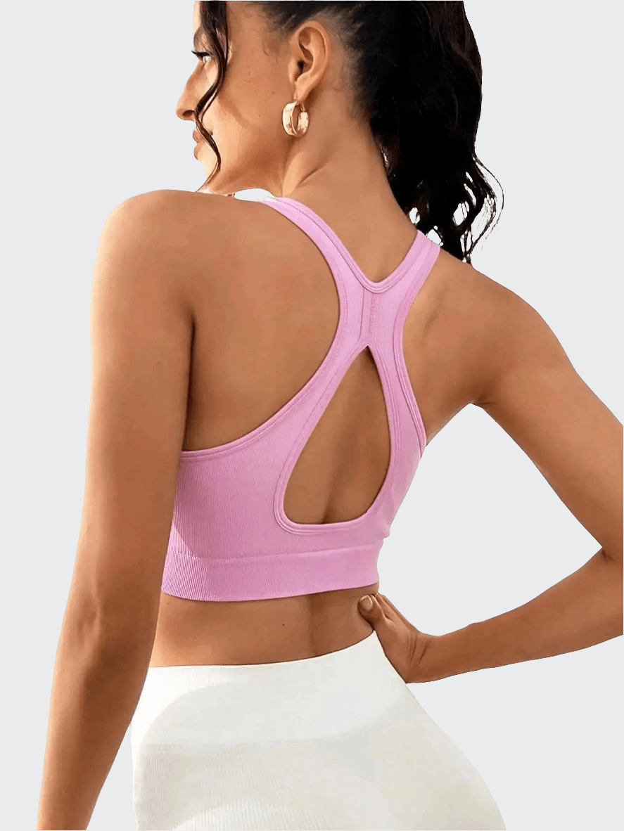 Brassière de Yoga Design Croisé